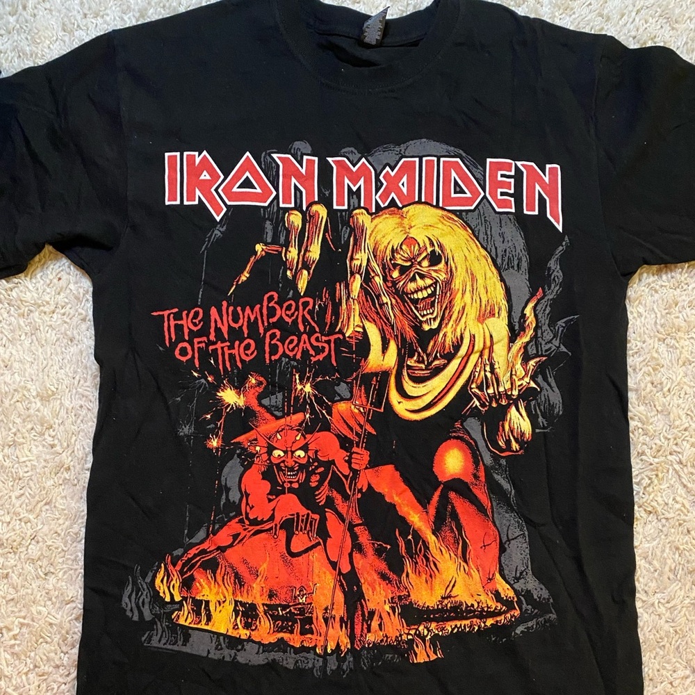 Iron Maiden half tshirt..